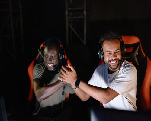 Console players competing at the CROWN Console Challenge in Melbourne